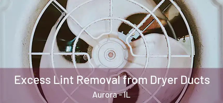 Excess Lint Removal from Dryer Ducts Aurora - IL